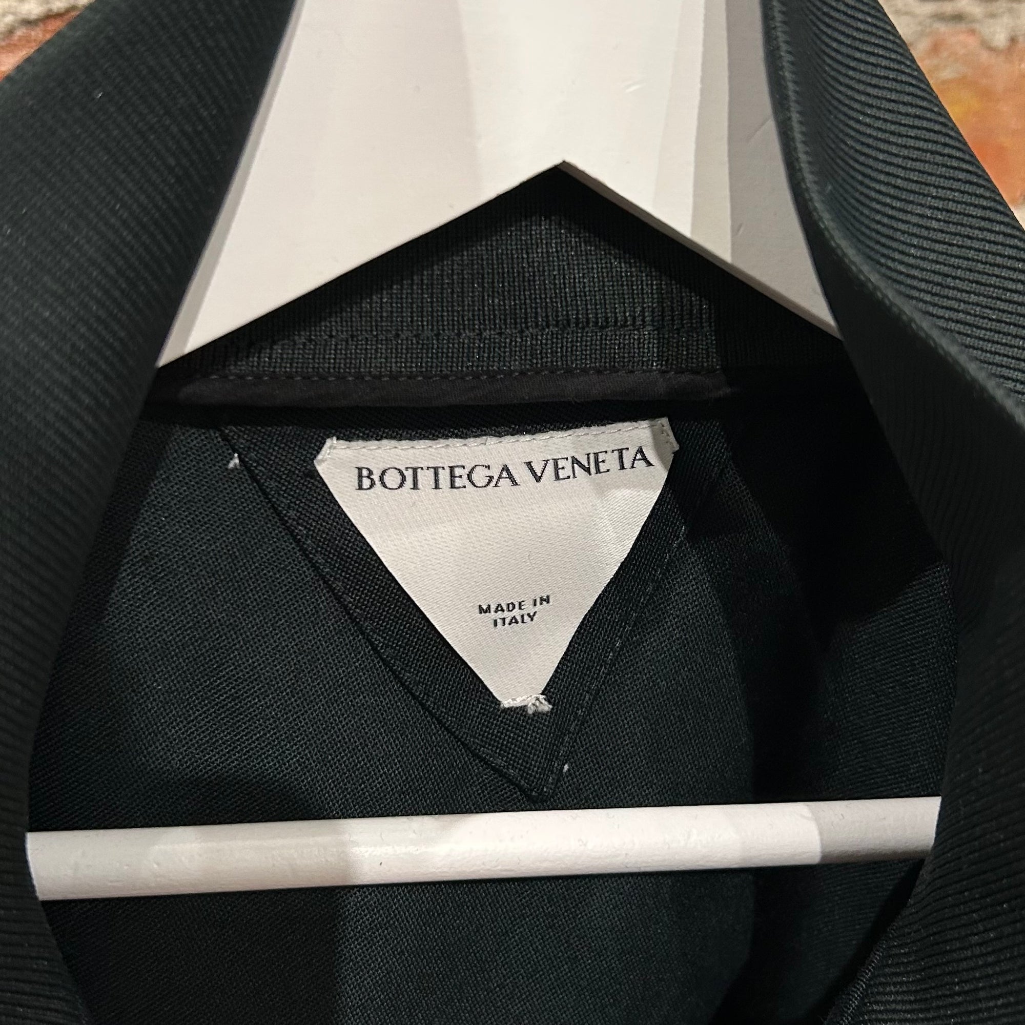 BOTTEGA VENETA WOOL TRACK JACKET ‘FOREST’