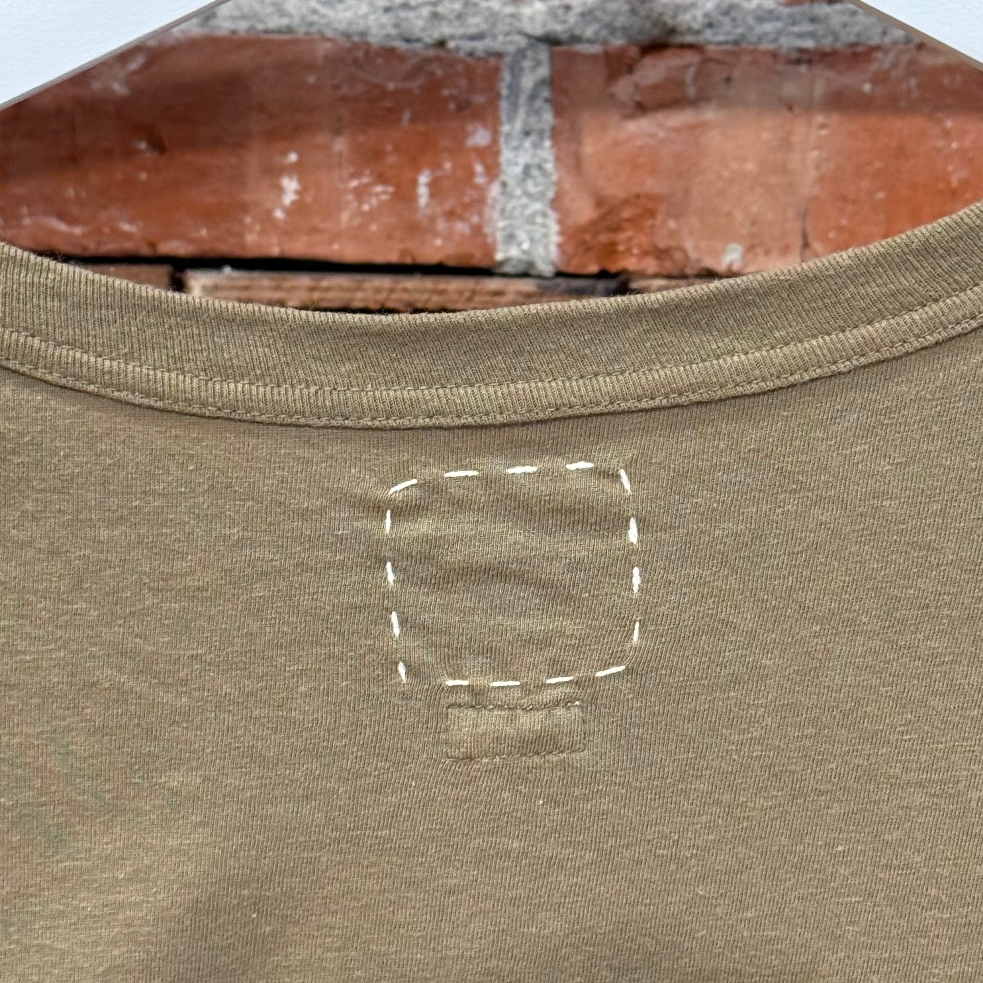 VISVIM JUMBO POCKET TEE ‘KHAKI’