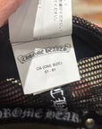 CHROME HEARTS ST. BARTHS TRUCKER HAT ‘BLACK’