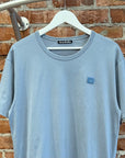 ACNE STUDIOS FALCO FACE TEE ‘POWDER BLUE’