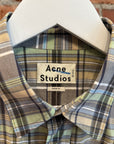 ACNE STUDIOS SS15 ISHERWOOD BUTTON UP ‘MULTI’