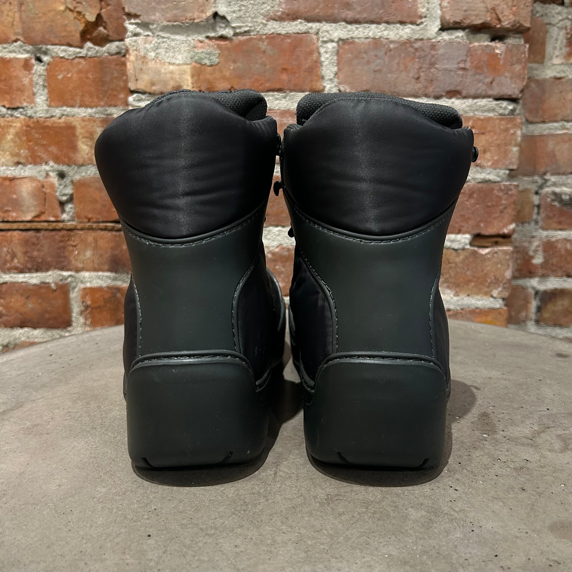 BOTTEGA VENETA PUDDLE BOMBER BOOTS ‘BLACK’