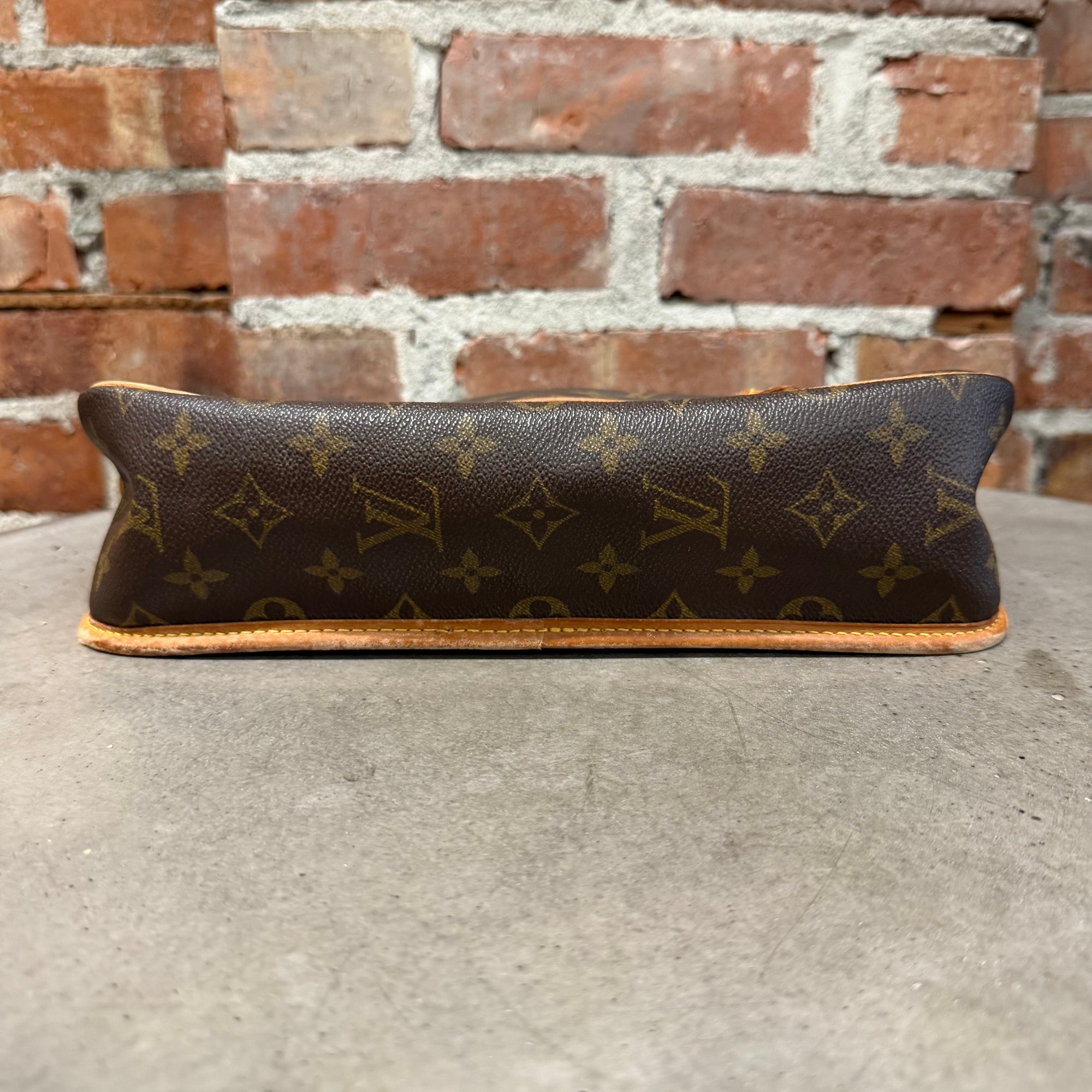 LOUIS VUITTON VINTAGE MONOGRAM SIDE BAG ‘BROWN’