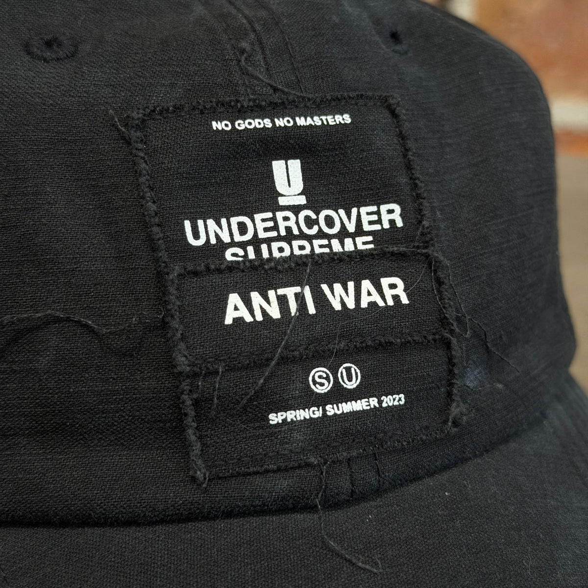 SUPREME SS23 UNDERCOVER STUDDED HAT ‘BLACK’