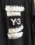 YOHJI YAMAMOTO Y-3 SAMPLE SHIRT CLOAK  ‘BLACK’