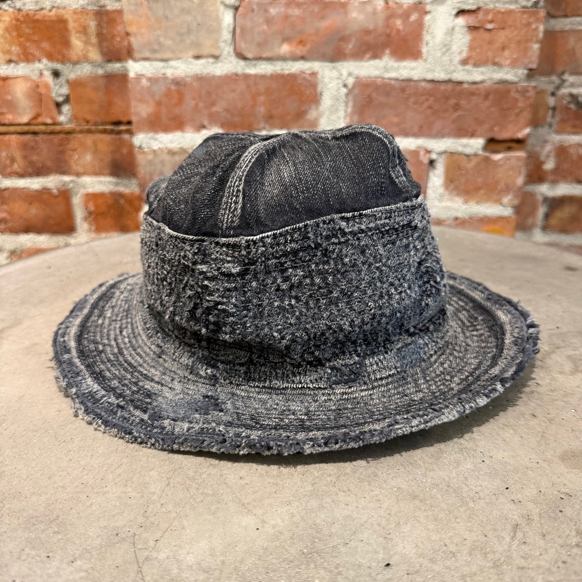 KAPITAL KOUNTRY BORO OLD MAN AND THE SEA HAT ‘BLACK’
