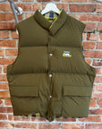 HUMAN MADE REVERSIBLE DOWN VEST ‘OLIVE’