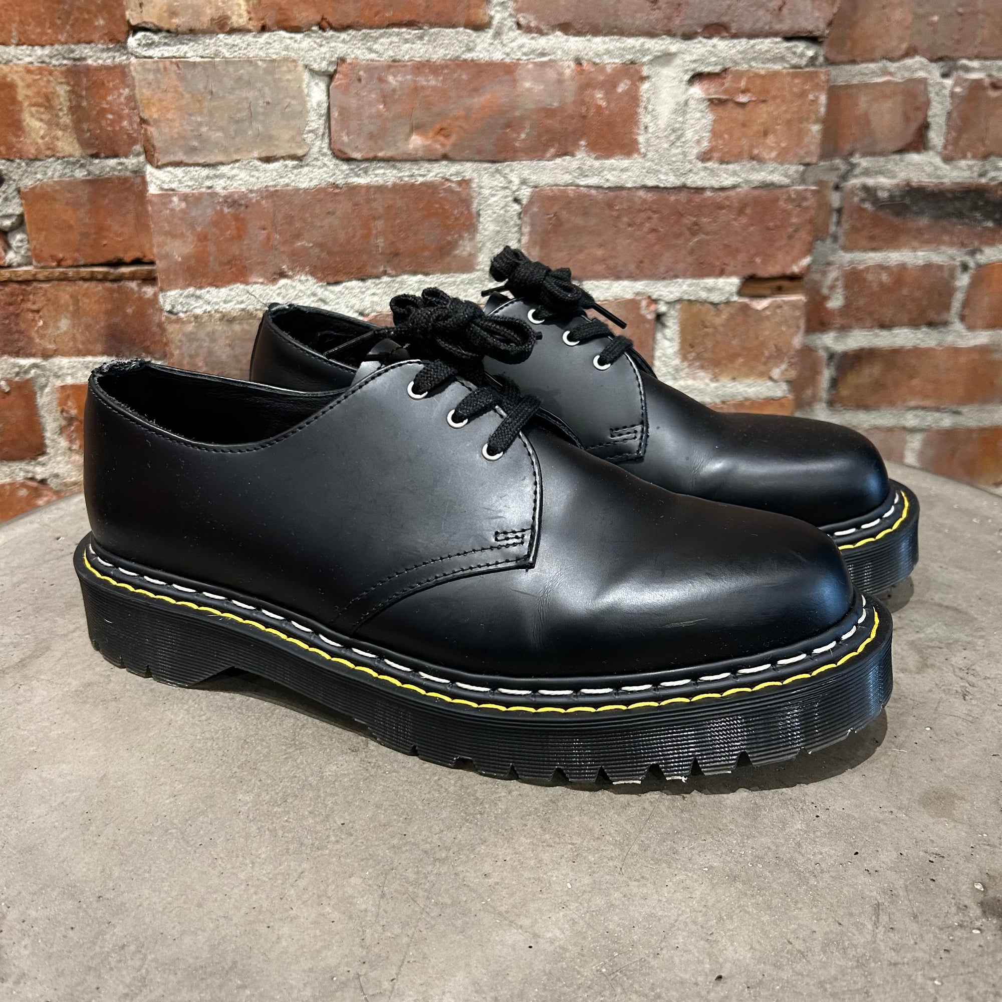 RICK OWENS X DOC MARTENS 1461 BEX DERBIES ‘BLACK’