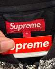 SUPREME SS17 QUILTED LACE FLORAL BOMBER ‘GREY’
