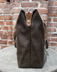 CELINE ZIP TOP DUFFLE TOTE BAG ‘BROWN’