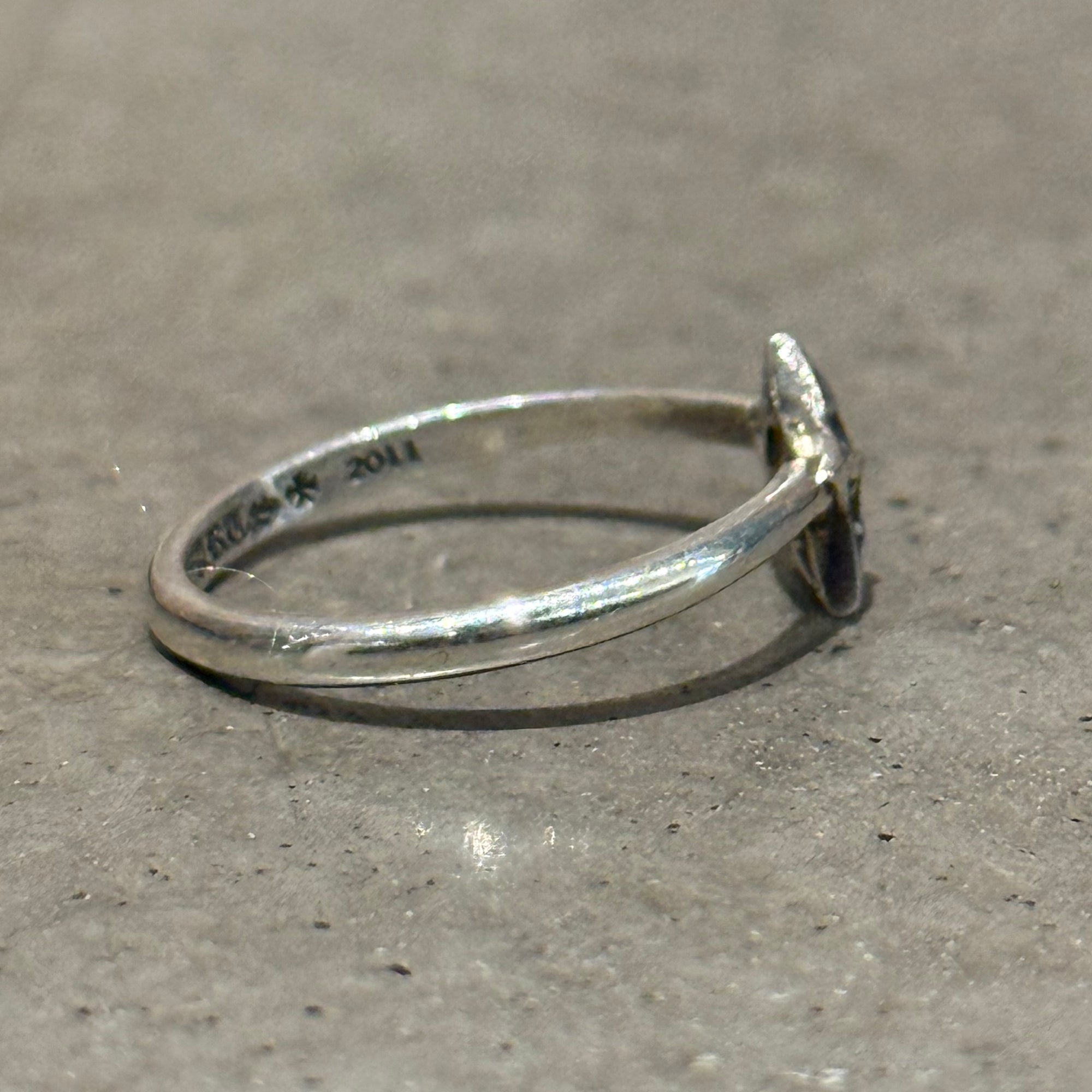 CHROME HEARTS STAR BUBBLEGUM RING ‘SILVER’