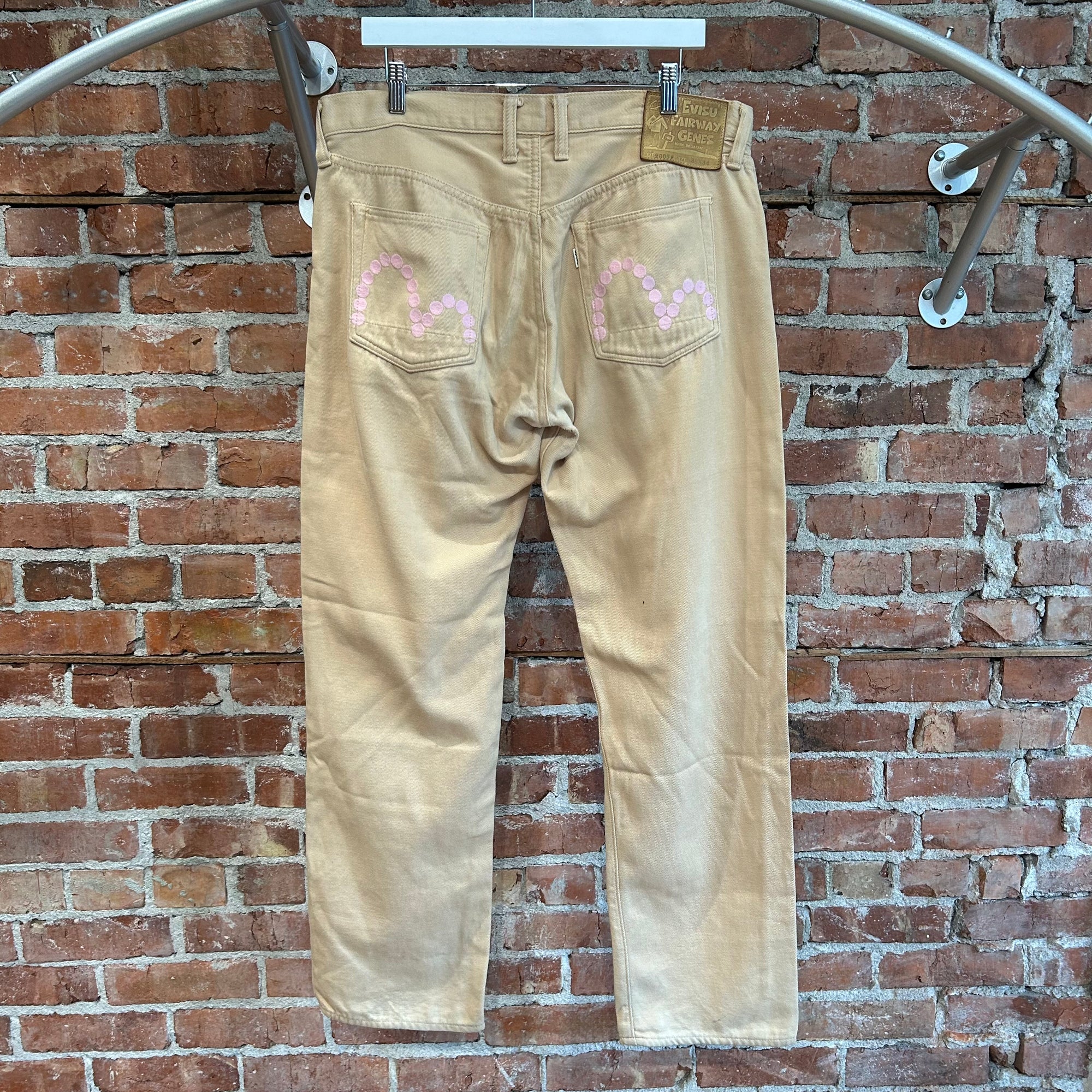 EVISU FAIRWAY SAKURA DENIM 'SAND'