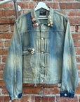 ENFANTS RICHES DEPRIMES AW24 ACID DEALER DENIM JACKET ‘BLUE’