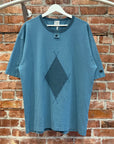 CRAIG GREEN x CHAMPION DIAMOND T-SHIRT ‘BLUE’