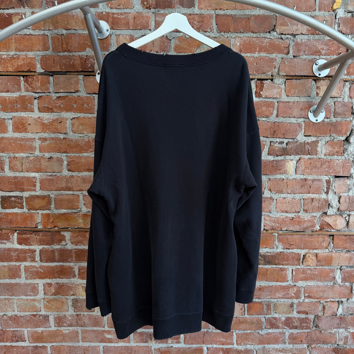 UNDERCOVER AW17 "BRAINWASHED GENERATION" OVERSIZED CREWNECK ‘BLACK’