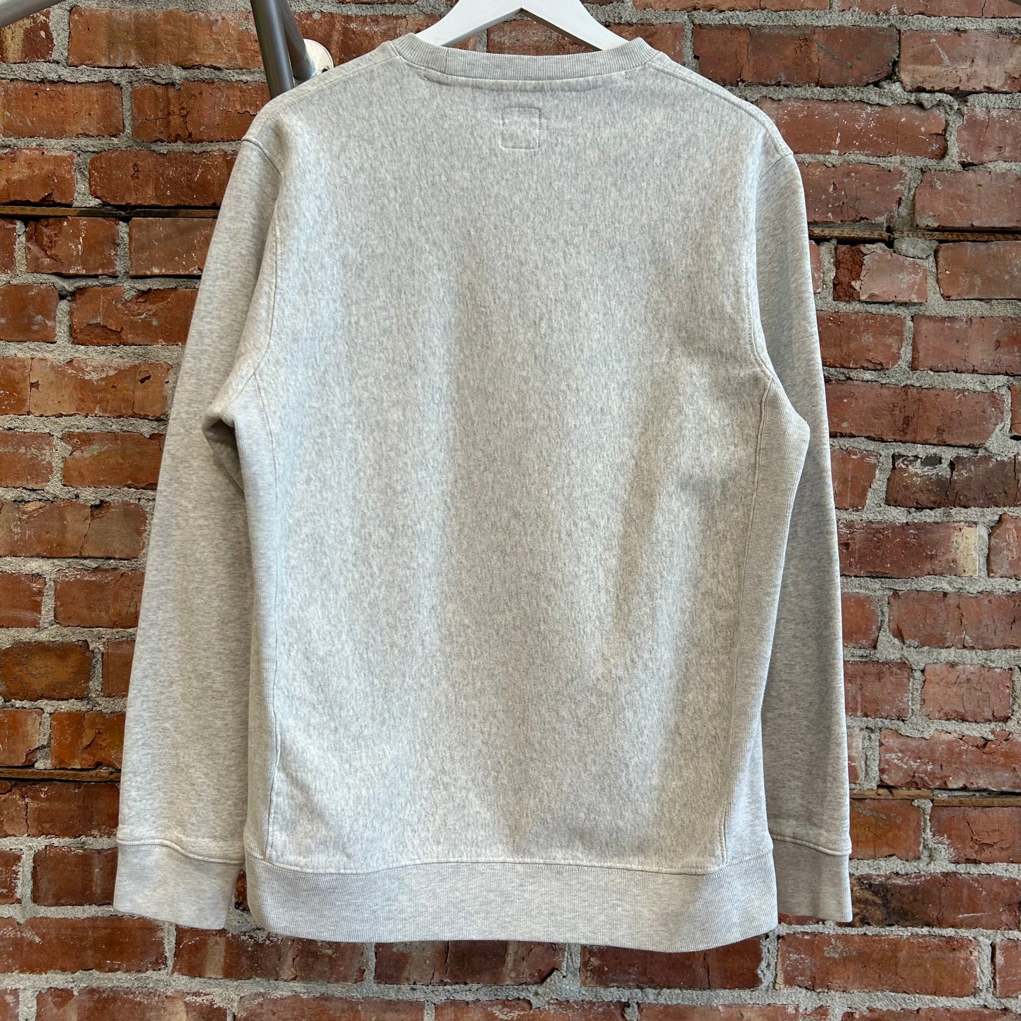 STUSSY VINTAGE ARMY CREWNECK ‘HEATHER GRAY’