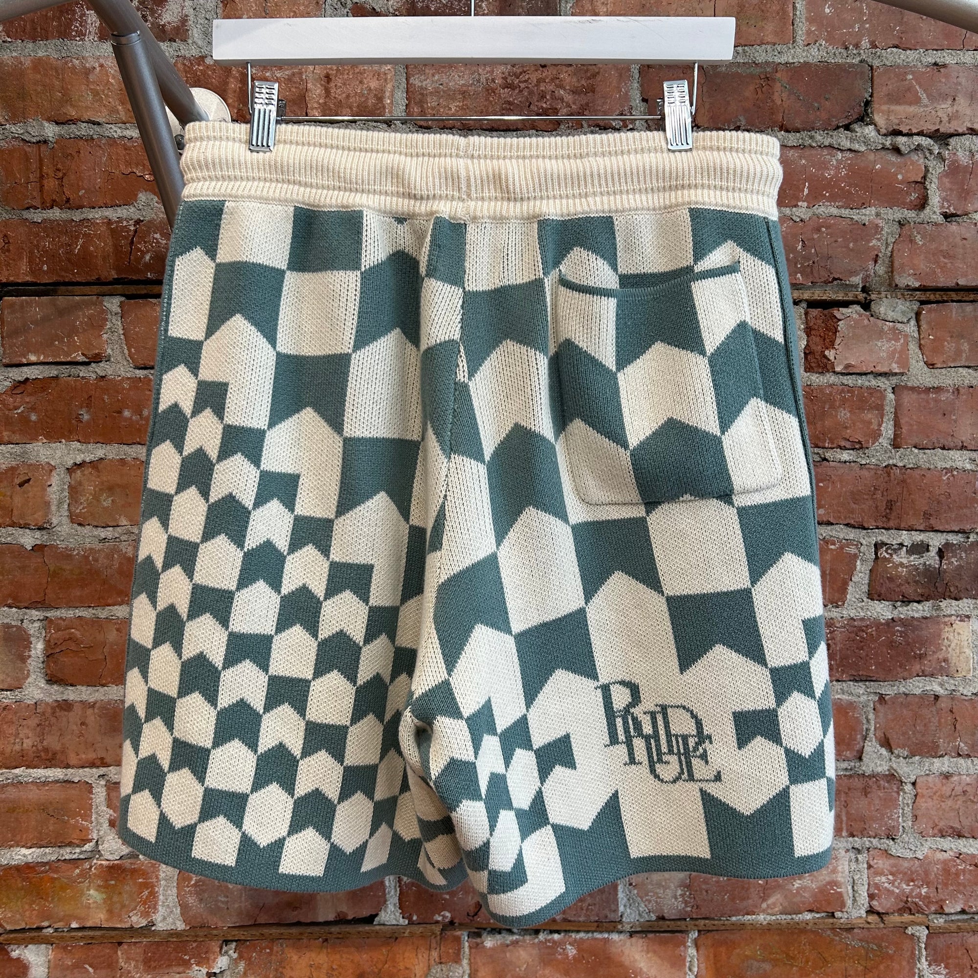 RHUDE CHECKERED SHORTS ‘MULTI’