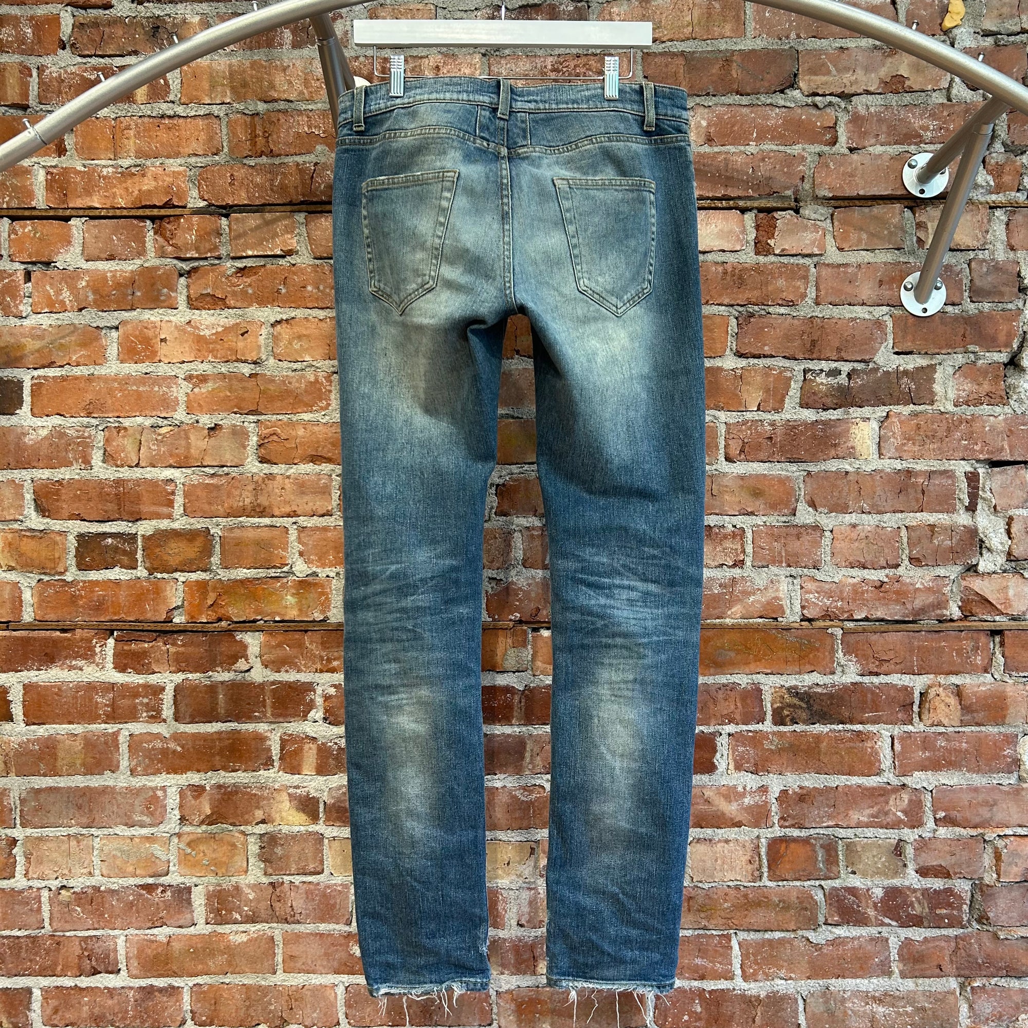 SAINT LAURENT SS16 HEDI STUDDED D02 DENIM ‘BLUE’