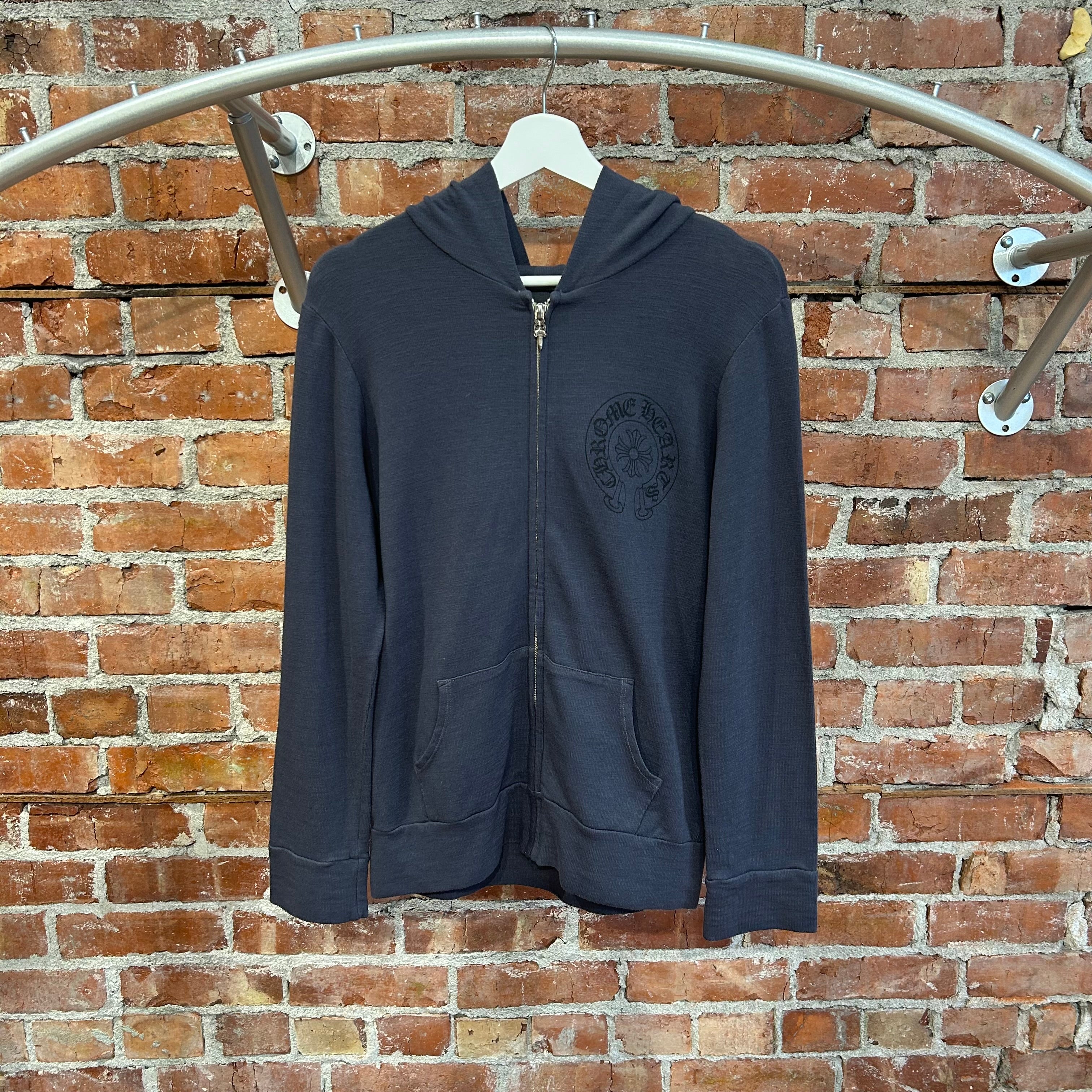 CHROME HEARTS USA FLAG ZIP-UP HOODIE 'GREY' – Sadō Room