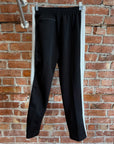 NEEDLES X AWGE TRACK PANTS ‘BLACK/SILVER’