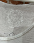 CHROME HEARTS T-BAR TANK ‘WHITE’