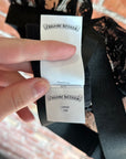 CHROME HEARTS LACE BRA ‘BLACK’