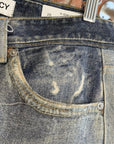 OUR LEGACY TROMPE PRINT THIRD CUT DIGITAL DENIM ‘LIGHT BLUE’