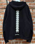 CHROME HEARTS CROSS SPINE PULLOVER HOODIE ‘BLACK’