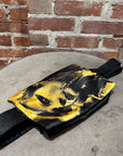 RAF SIMONS X EASTPAK SS19 PUNK PORTRAIT WAIST BAG ‘BLACK/YELLOW’