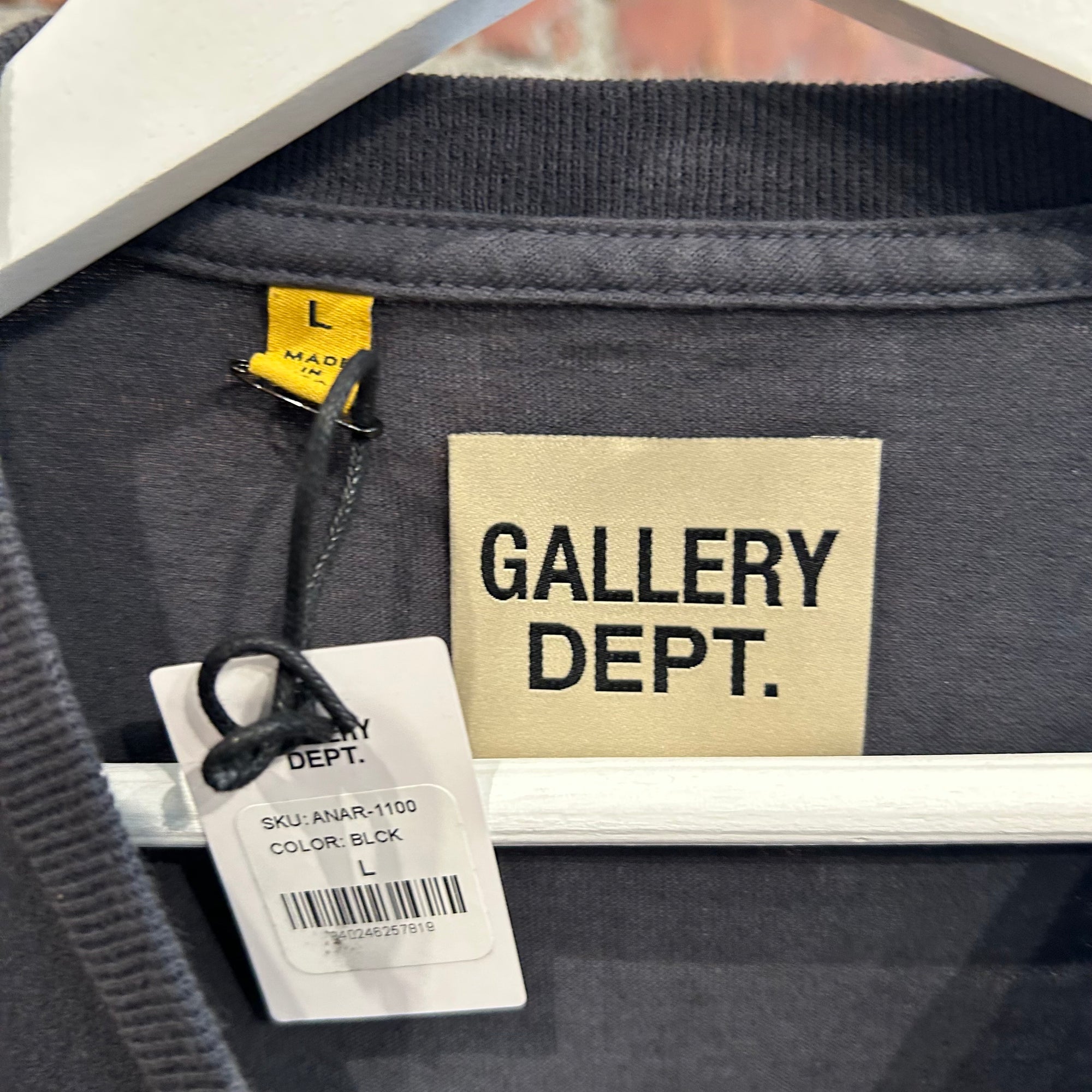 GALLERY DEPT. ATK ANARCHY LONGSLEEVE ‘DARK GRAY’