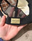 KAPITAL KOUNTRY PEARL CLUTCHER TRUCKER CAP 'BLACK'