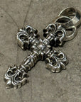 CHROME HEARTS SMALL FILIGREE CROSS PENDANT ‘SILVER’