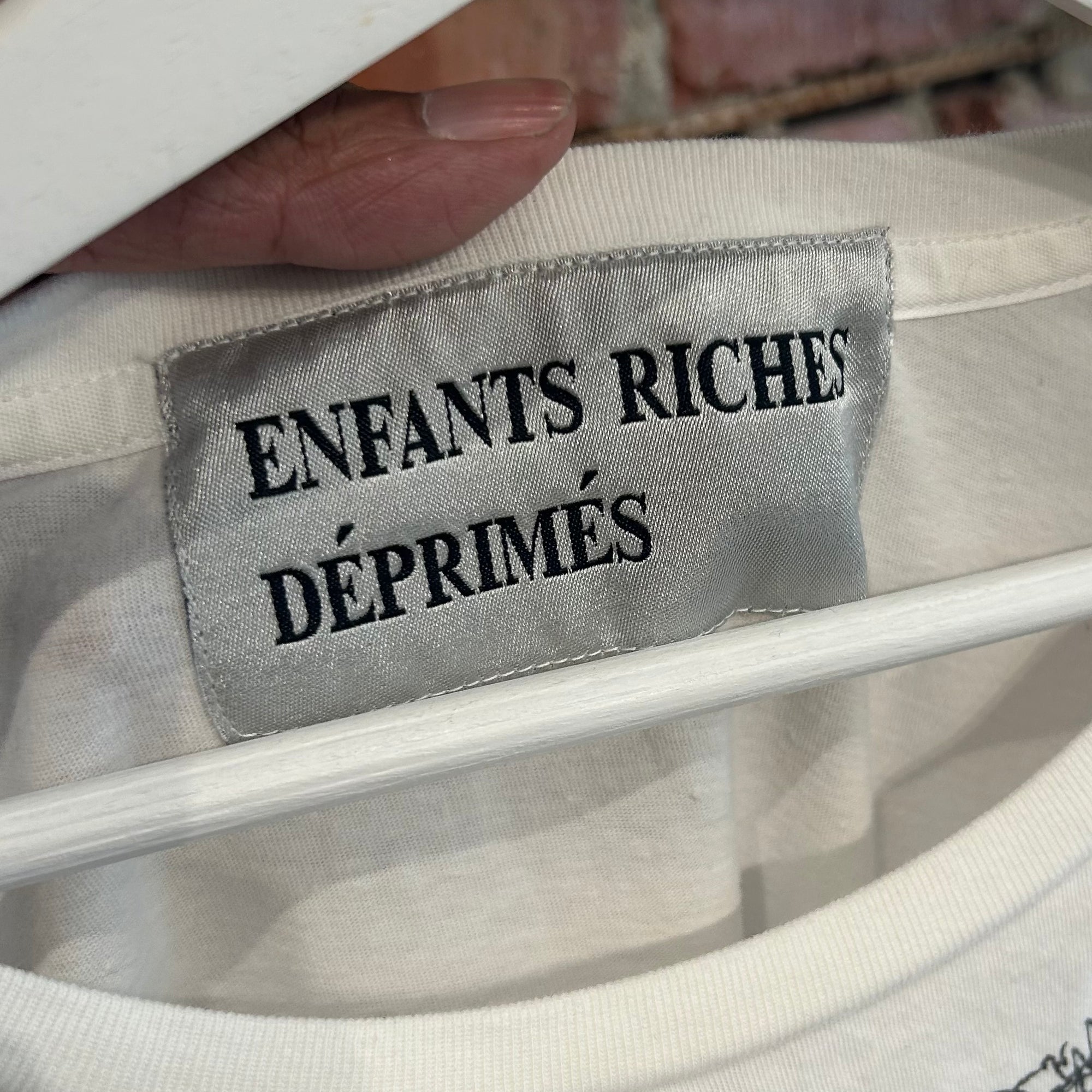 ENFANTS RICHES DEPRIMES SS17 EAST BERLIN TEE ‘WHITE’