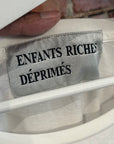 ENFANTS RICHES DEPRIMES SS17 EAST BERLIN TEE ‘WHITE’