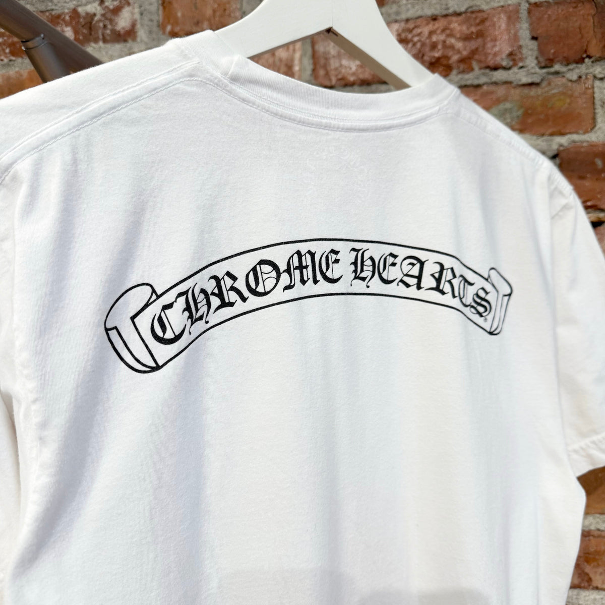 CHROME HEARTS AOYAMA EXCLUSIVE 20TH ANNIVERSARY RS TEE ‘WHITE’