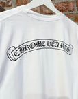 CHROME HEARTS AOYAMA EXCLUSIVE 20TH ANNIVERSARY RS TEE ‘WHITE’