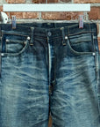 VISVIM SOCIAL SULPTCURE 01 DMG WASH DENIM ‘INDIGO’