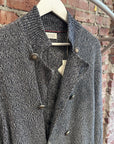 BRUNELLO CUCINELLI DOUBLE BREASTED CARDIGAN ‘BLUE’