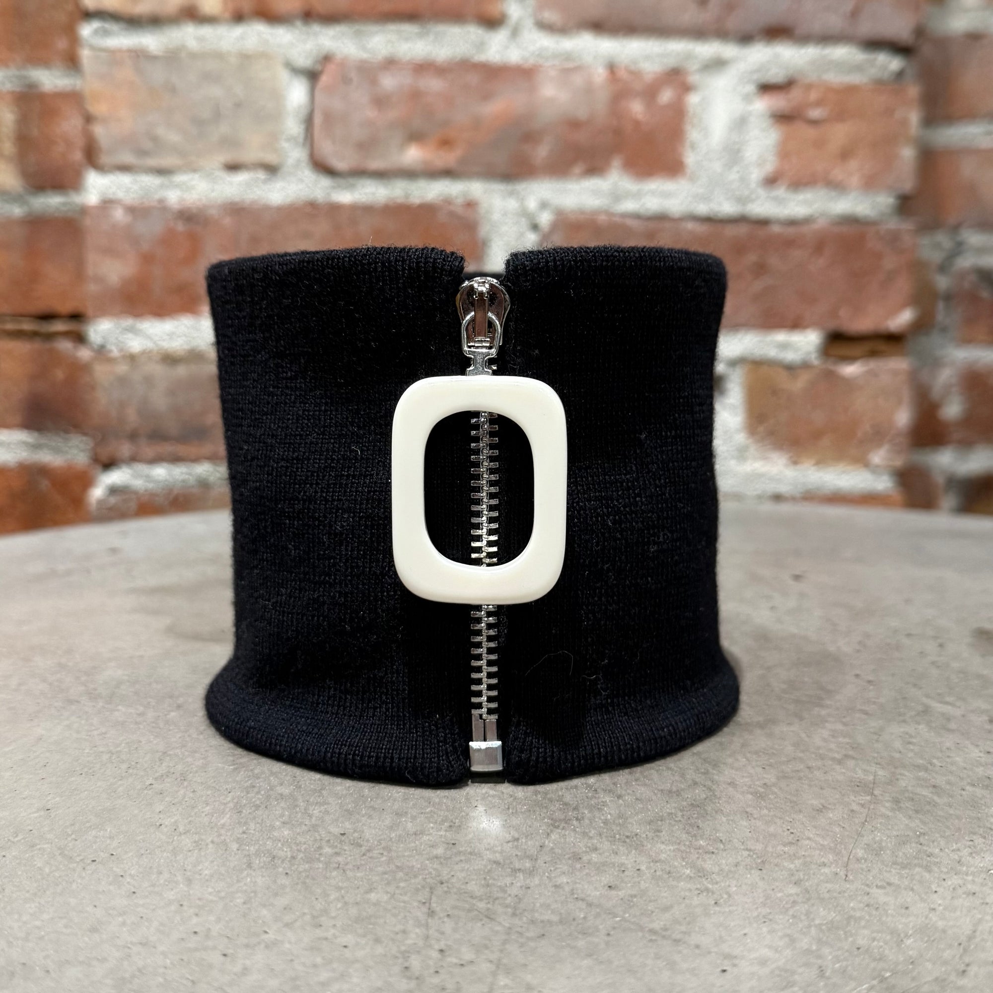 J.W. ANDERSON NECK GAITER ‘BLACK’