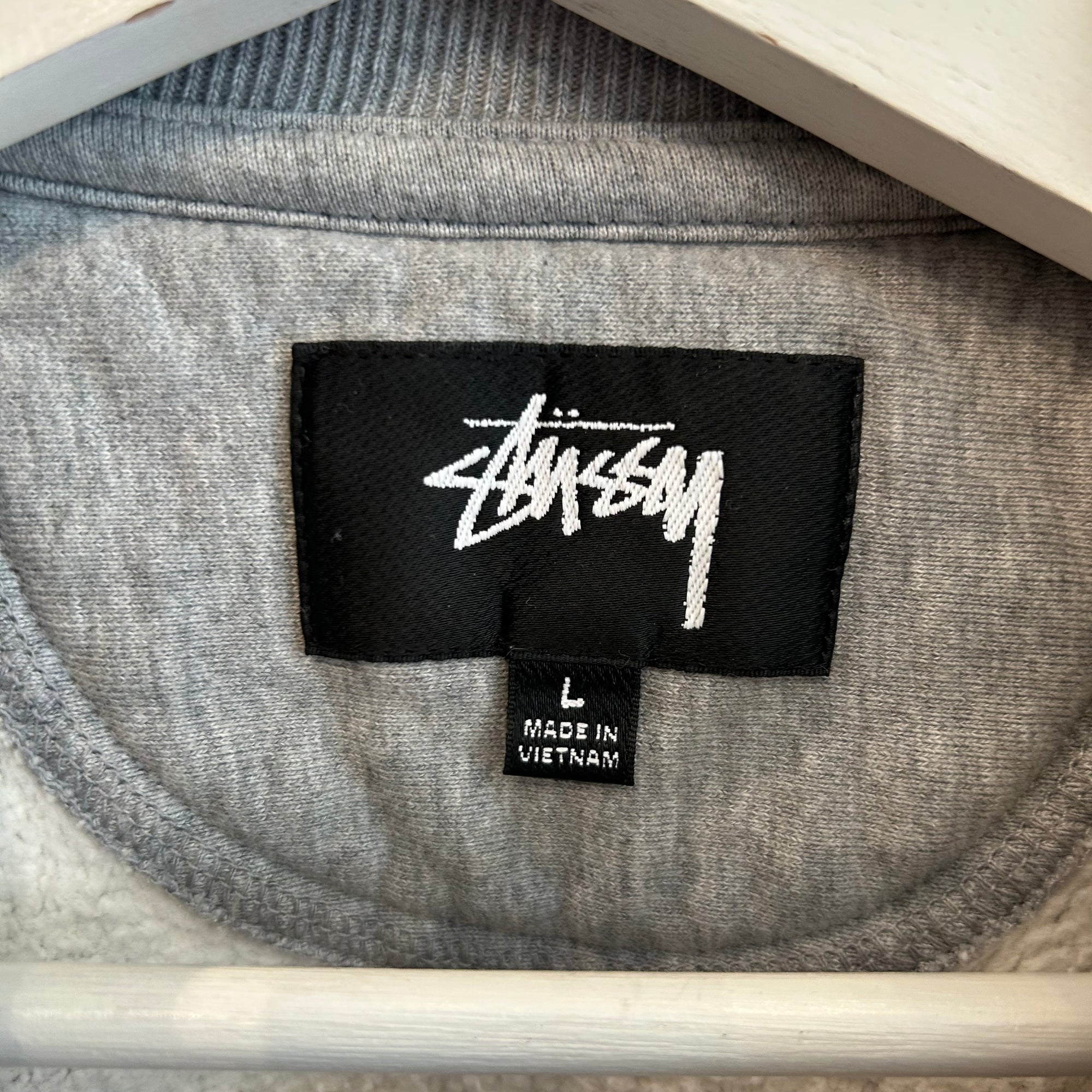 STUSSY SPORT CREWNECK ‘GRAY’