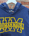 HUMAN MADE COLLEGIATE HOODIE ‘BLUE’