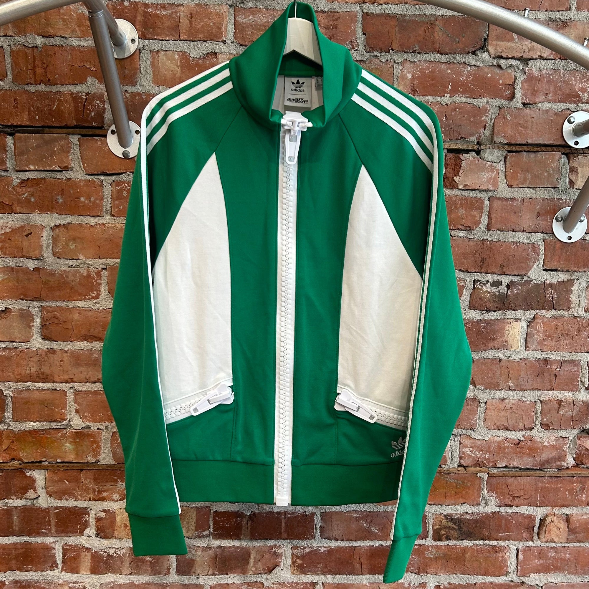 ADIDAS X JEREMY SCOTT MEGAZIP TRACK JACKET ‘GREEN’