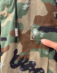 AFTER-HRS THRASHED BDU CAMO SHORTS ‘MULTI’ (Size 34)