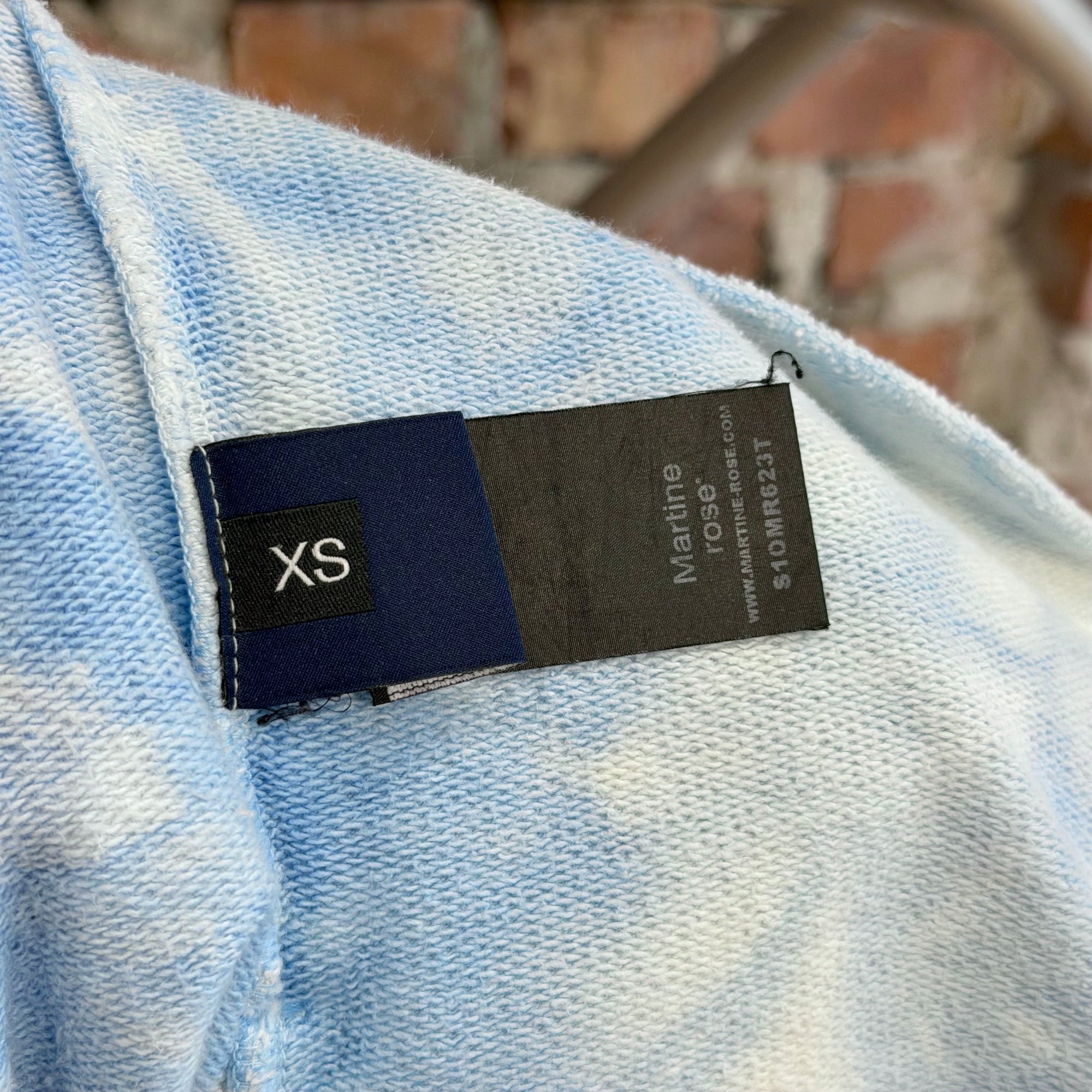 MARTINE ROSE BARAMBO SHORTS ‘BLUE’