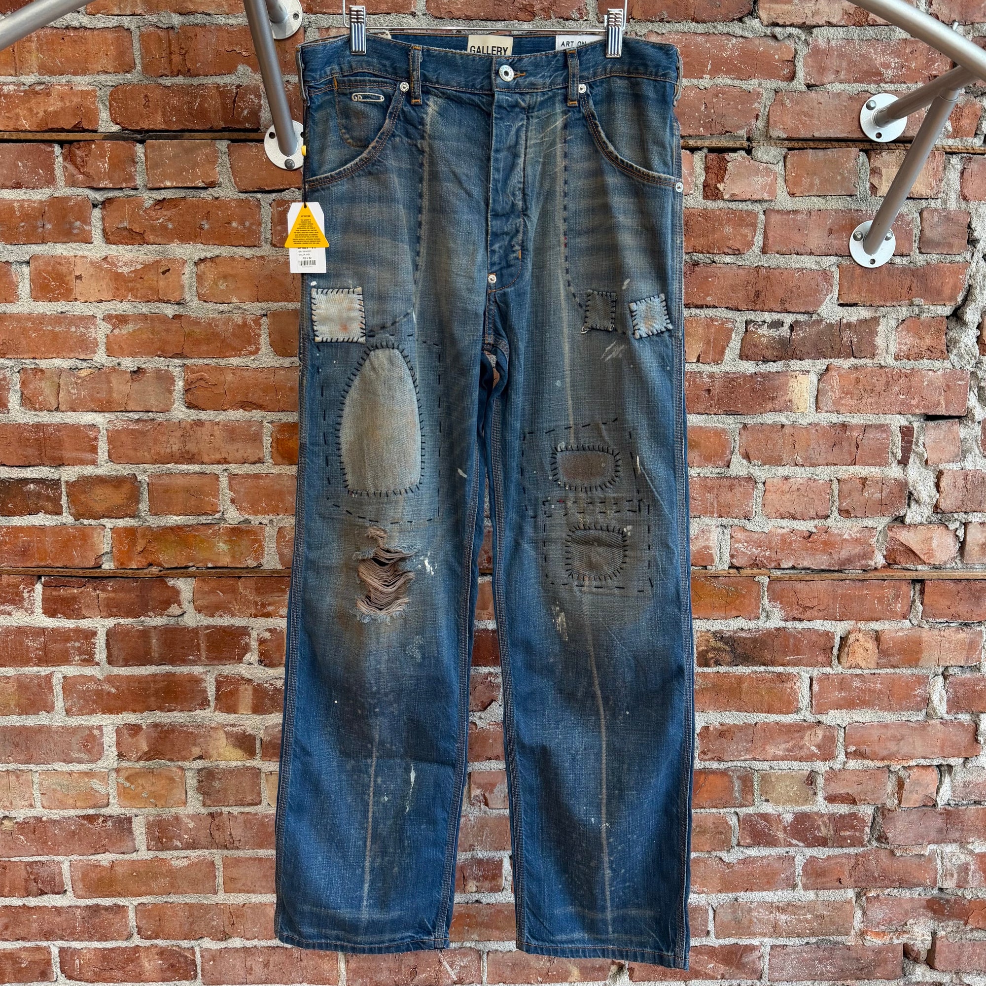 GALLERY DEPT. BARE KNUCKLE MUDWASH DENIM ‘BLUE’