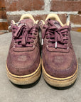 STUSSY X NIKE AIR FORCE 1 DYED SNEAKERS ‘MAUVE’