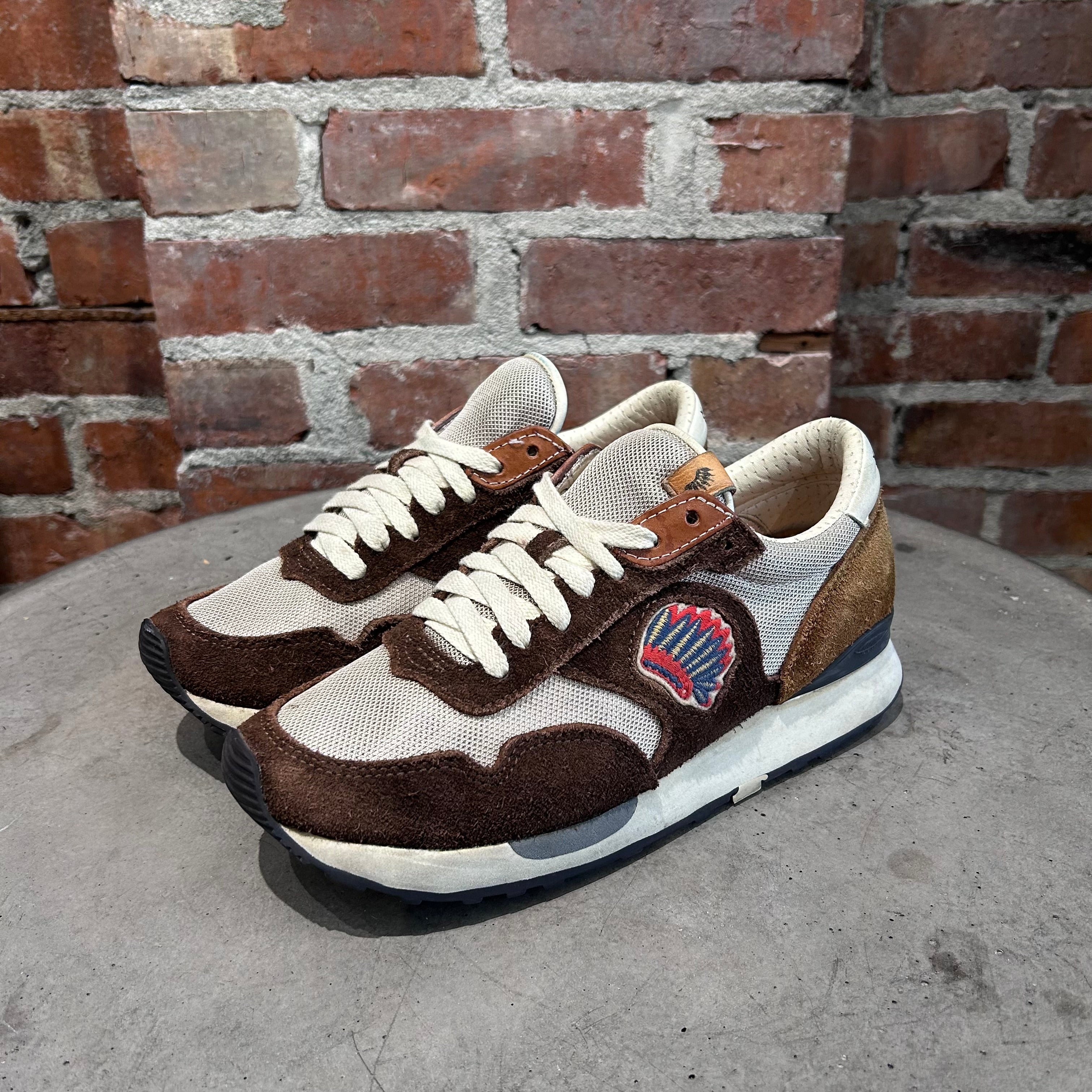 VISVIM ROLAND JOGGER レザースニーカー サイズ28cm VISVIM ROLAND JOGGERS SNEAKERS 'BROWN' – Sadō Room