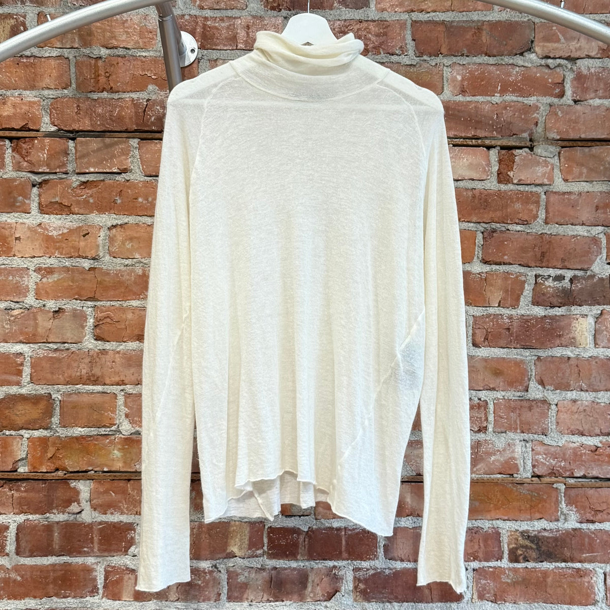 HAIDER ACKERMANN TURTLENECK KNIT ‘CREAM’