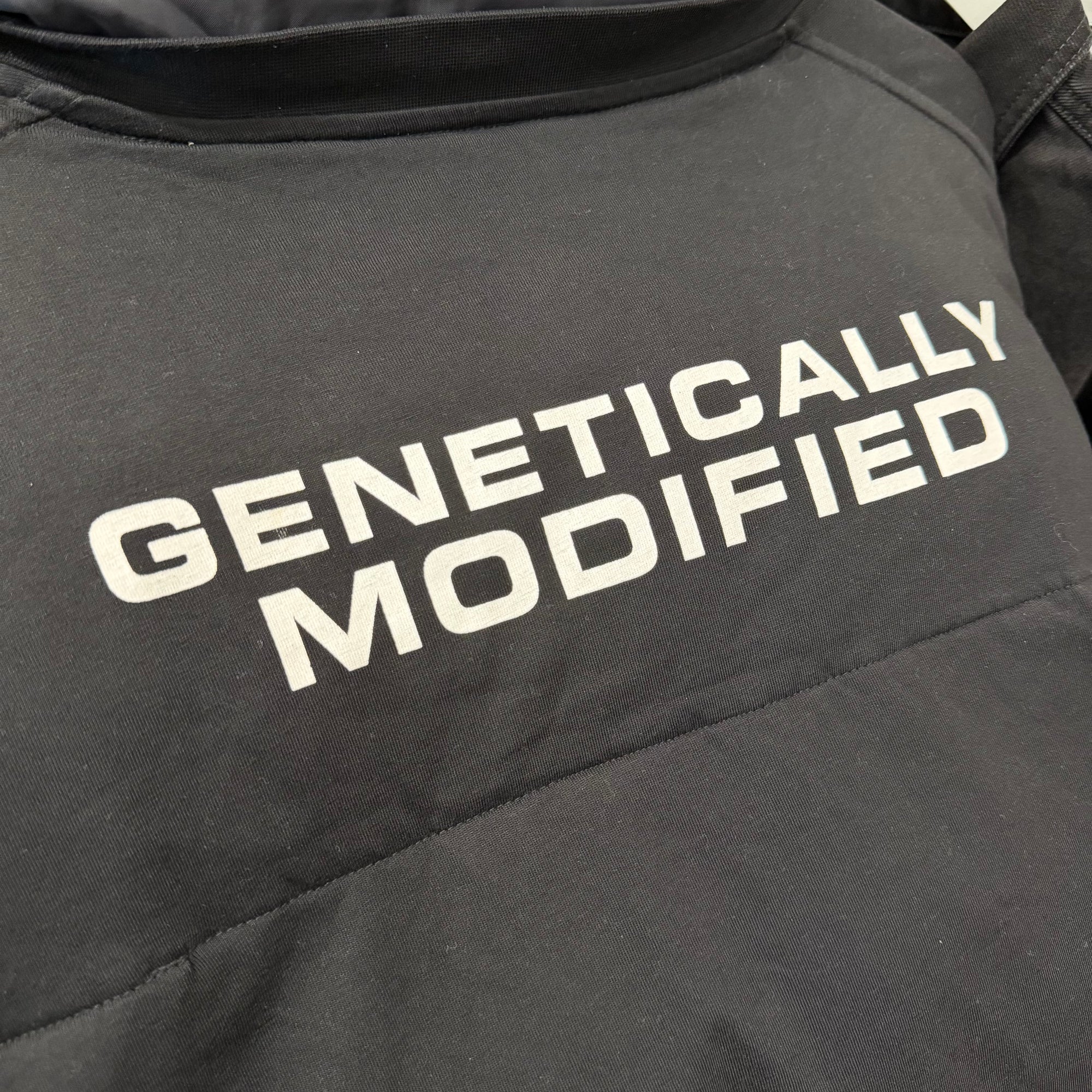 VETEMENTS AW17 GENETICALLY MODIFIED PUFFER JACKET ‘BLACK’
