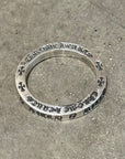 CHROME HEARTS 3MM B*TCH ROLLING STONES SPACER ‘SILVER’